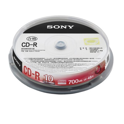 索尼CD-R 10片/桶