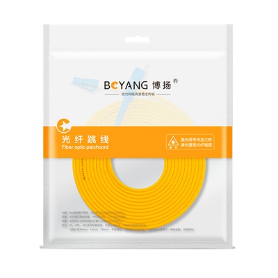 博扬BY-251S光纤跳线 2米 LC-SC(UPC) 单模单芯