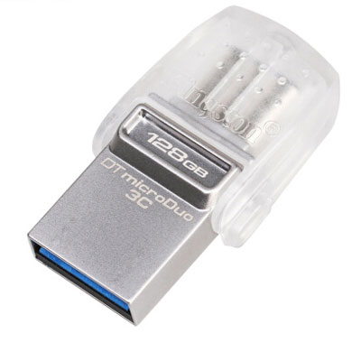 金士顿64GB Type-C USB3.1 手机U盘 DTDUO3C 双接口设计