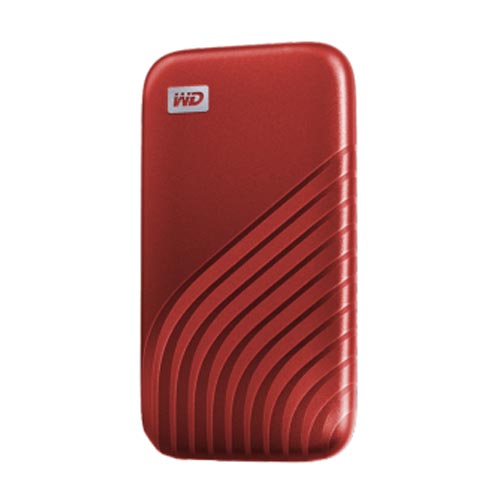 西部数据WDBAGF0020BRD移动固态硬盘2TB 随行SSD版 星火红 Type-C接口