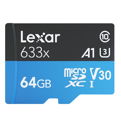 雷克沙64GB 633x  TF存储卡