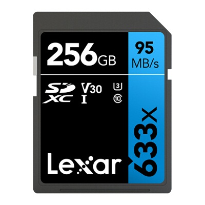 雷克沙256GB 633x  SD存储卡