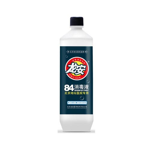 龙安84消毒液  470ml/瓶  整箱20瓶