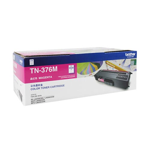 兄弟TN-376M品红色墨粉