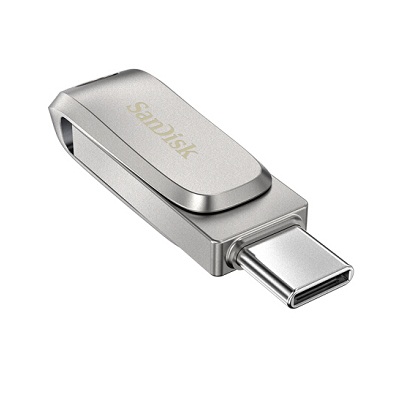 闪迪256GB Type-C USB3.1 手机U盘 DDC4至尊高速酷 读速150MB/s 全金属旋转双接口