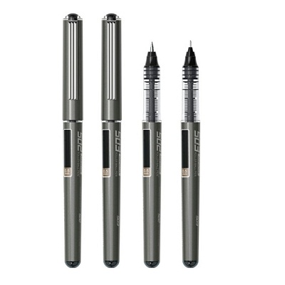 晨光50102直液式走珠笔0.5mm 蓝色 12支/盒