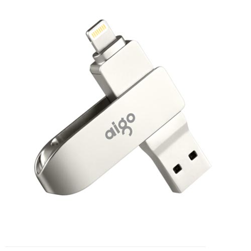 爱国者U371手机U盘 128GB Lightning USB3.0银色