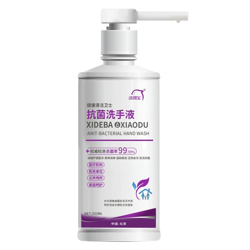 洗得宝抗菌洗手液500ml