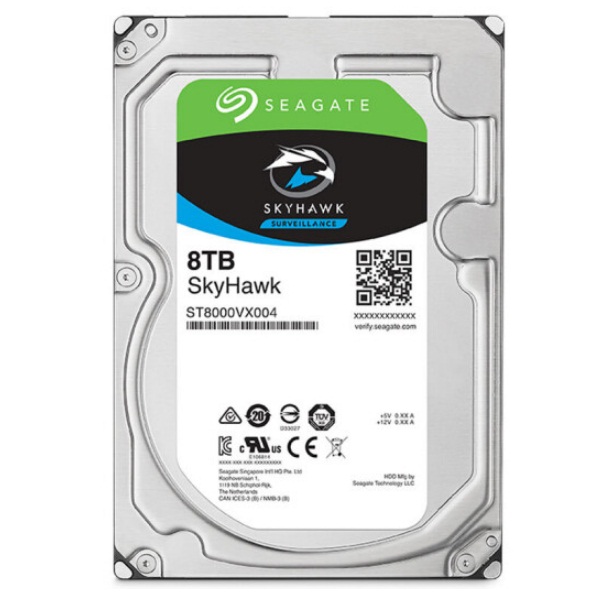 希捷ST8000VX004-520 监控硬盘8TB 256MB 7200转 SATA