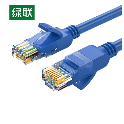 绿联NW103（20751）超五类网线2米 蓝色