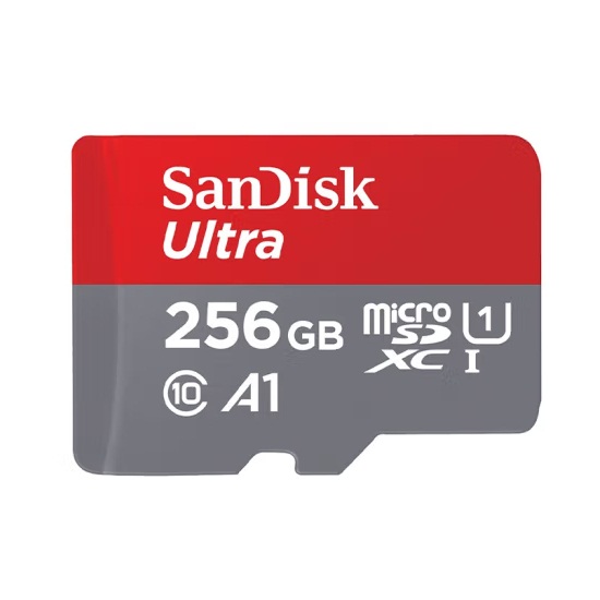 闪迪256GB TF（MicroSD）C10 U1 A1存储卡SDSQUNI-256G-ZN3MN