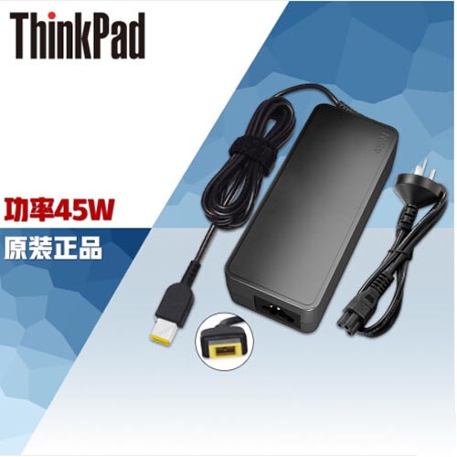 联想ThinkPad方口电源适配器45W（20V 2.25A）适用X250X240X260X270S2S3X1 