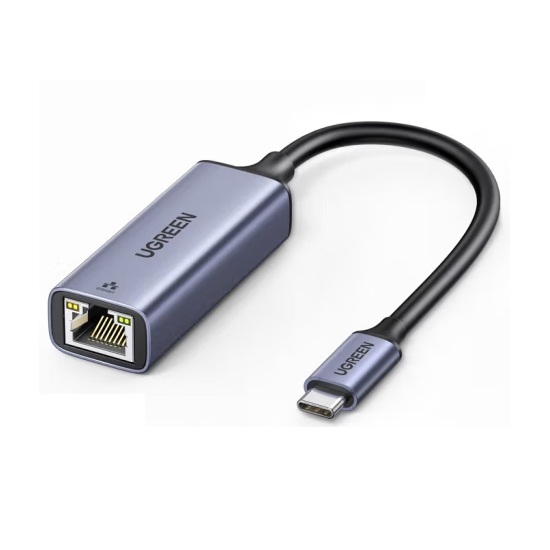 绿联CM199（50736）USB-C转RJ45网口转换器 适用笔记本电脑扩展坞手机直播转接头拓展坞