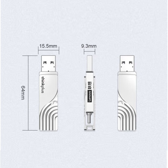 联想TPCU301双接口U盘256GB Type-C USB3.2