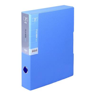 得力5609档案盒(蓝)(只)