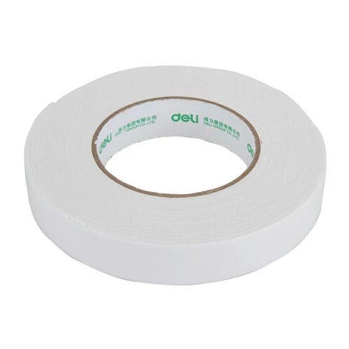 得力30410 EVA泡棉双面胶带12mm*5y*2.5mm（单卷）