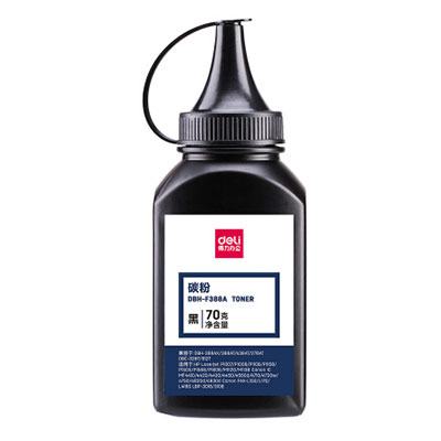 得力DBH-F388A黑色碳粉 70g/瓶