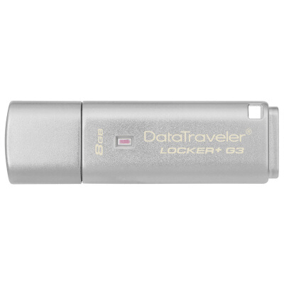 金士顿 DTLPG3 8G U盘 USB3.0 256位AES硬件加密