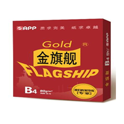 金旗舰 B4 80g复印纸（单包装500页）