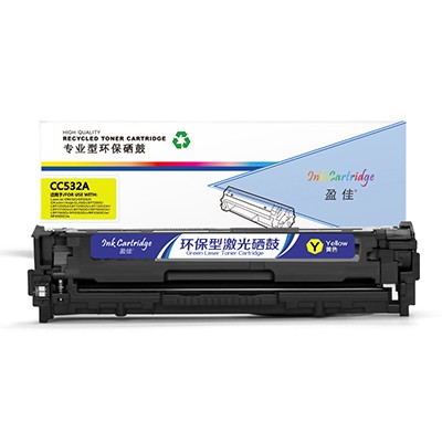 盈佳 YJ-CC532A-Y 黄色 硒鼓 适用于HP Color LaserJet CP2025 2320