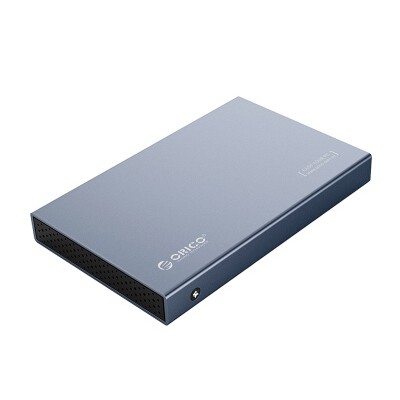 奥睿科2518C3移动硬盘盒子 2.5英寸 USB3.1 Gen2/10Gbps 铝合金外置盒Type-C接口 灰色