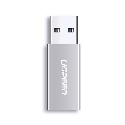 绿联30705（US204） USB3.0公转Type-C母转接头数据线