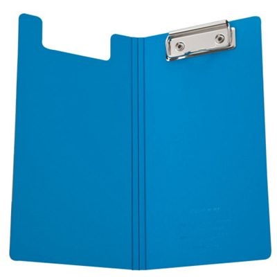 齐心A5306央格系列文件夹/票据夹双折式板夹蓝色