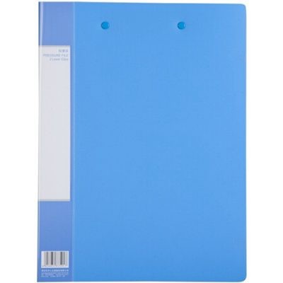 齐心AB600A-W双强力文件夹 A4 蓝色 