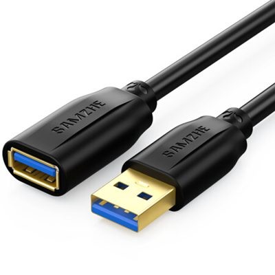山泽UK-020 USB3.0延长线黑色2米