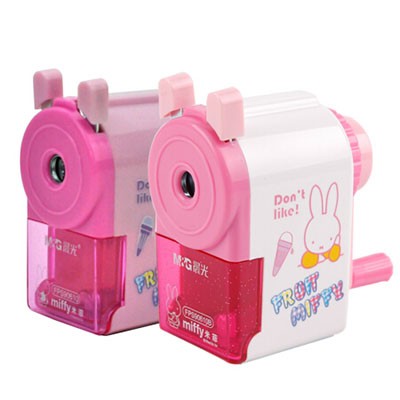 晨光米菲削笔器FPS90610单个装圆头粉色