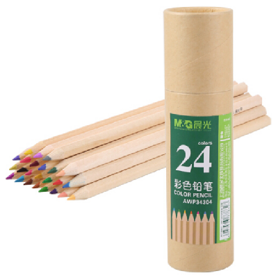 晨光24色木质绘画彩色铅笔24支/筒AWP34304