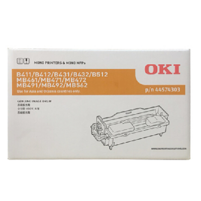 OKI B411/431/412/432DN黑色感光鼓