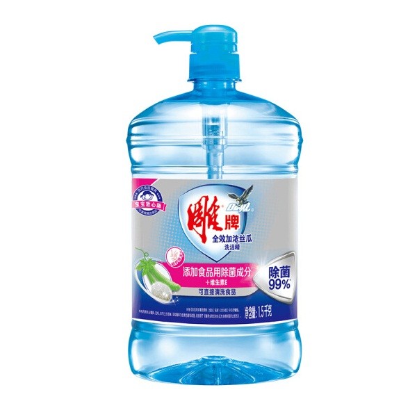 雕牌 全效加浓丝瓜洗洁精1.5kg/瓶 除菌率99%