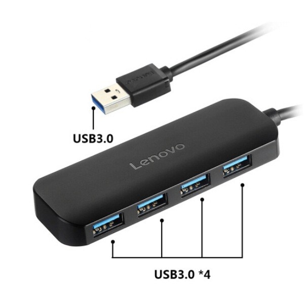 联想A601 USB分线器 3.0接口 4口USB 0.25米