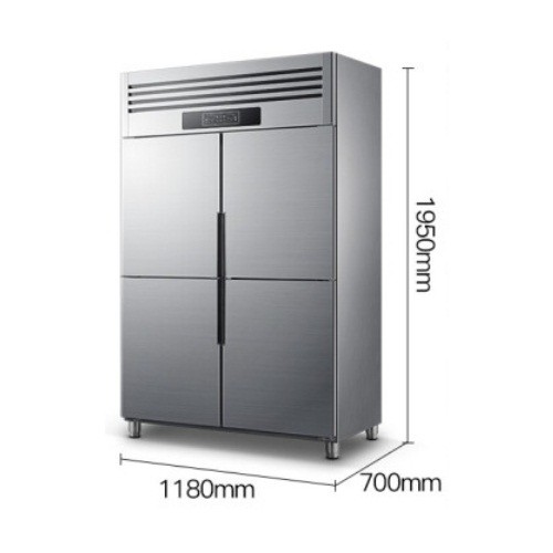 德玛仕BCD-900A-2W四门 商用冷藏冷冻双温冰箱