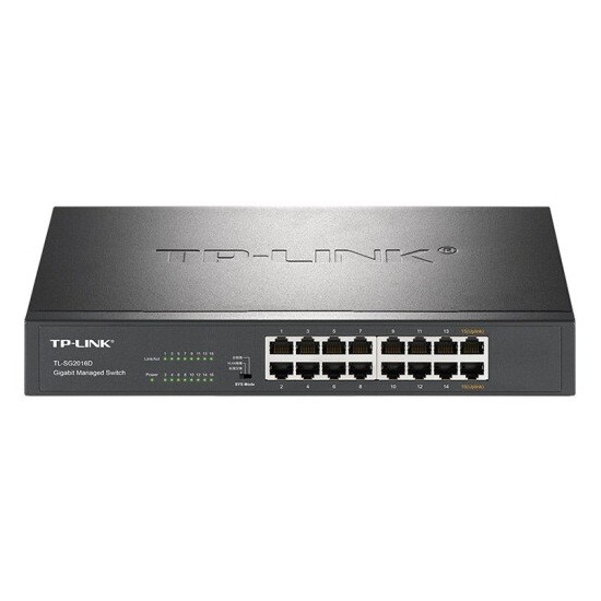 TP-LINK TL-SG2016D 16口全千兆Web网管 云管理交换机