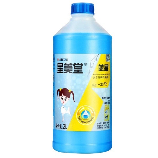 蓝星 -30℃玻璃水 2L/瓶