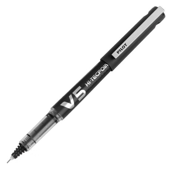 百乐BXC-V5直液式走珠笔0.5mm 黑色 12支/盒
