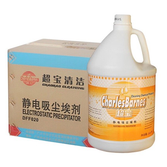 超宝DFF020静电吸尘埃剂 3.8L*4桶