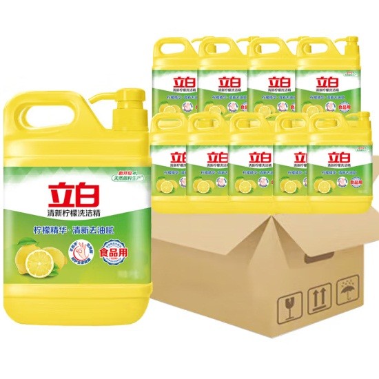 立白清新柠檬洗洁精1.18kg/瓶 12瓶/箱