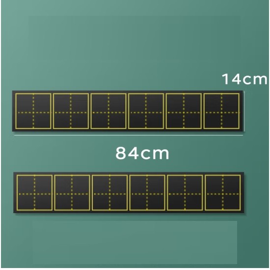 傲世黑板磁贴14×84cm 田字格款（条）