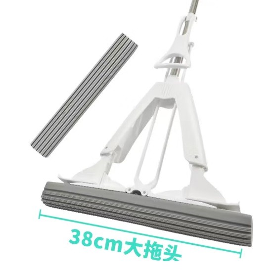 妙洁MOJYGT-EC(FS)胶棉拖把38CM 2个拖把头