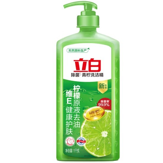 立白青柠洗洁精 1kg/瓶