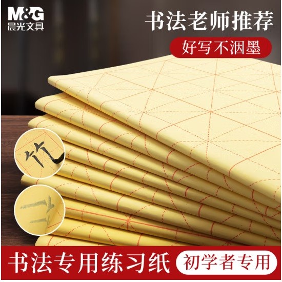 晨光APY9070L米字格宣纸 10cm×12格 100张/包
