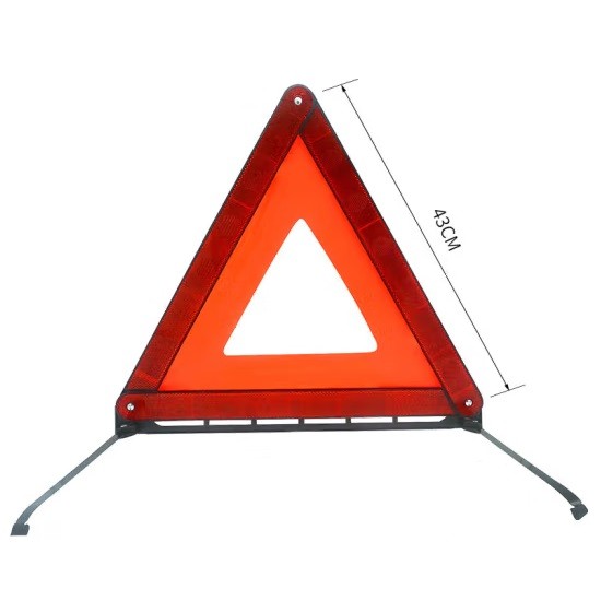 贝傅特汽车用警示三角架 43×43cm