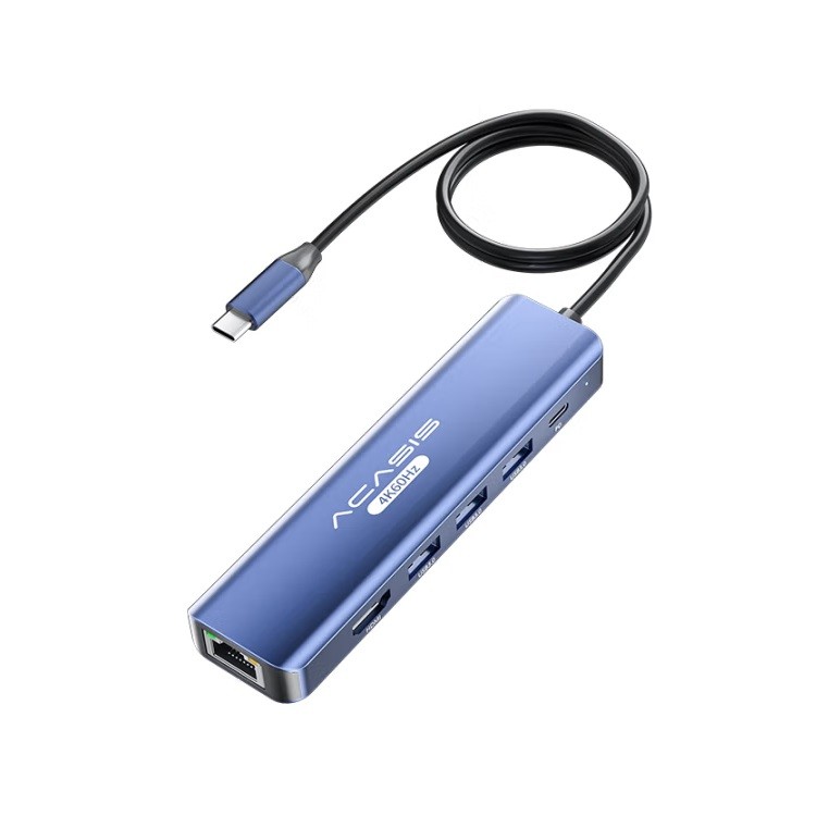 阿卡西斯DS-7HN6M1 type-C桌面扩展坞 1米