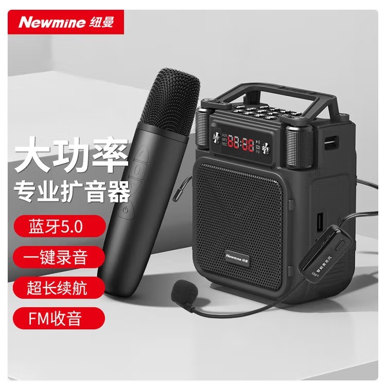 纽曼MS19小蜜蜂无线扩音器双麦版