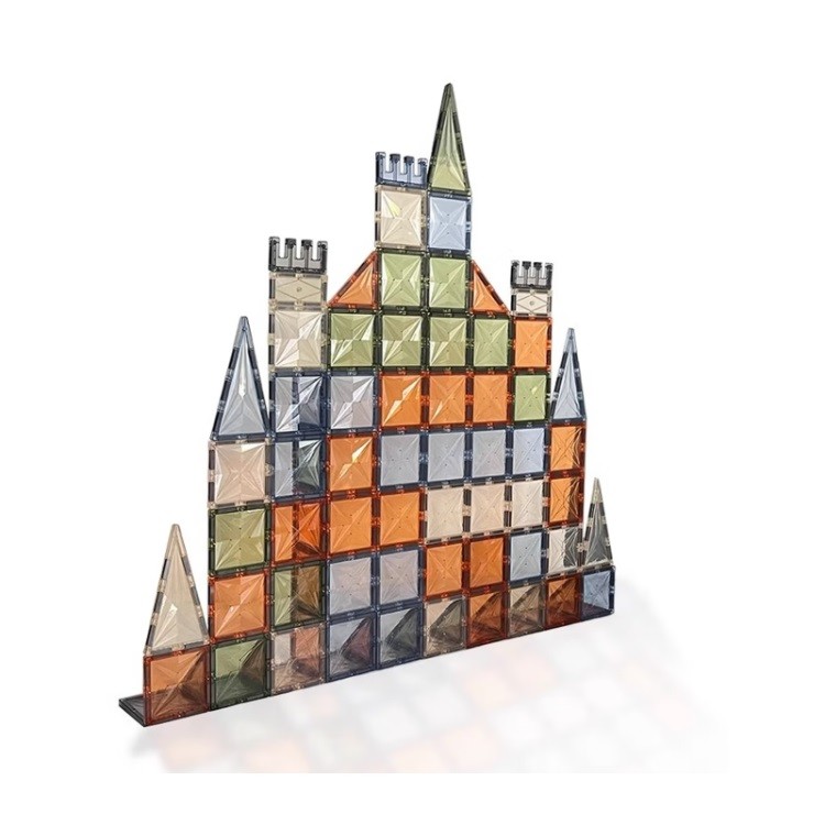 布鲁奇S-81钻面彩窗磁力片100件套