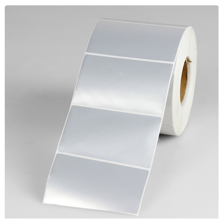 汉步哑银标签纸 70*40MM 2000张/卷