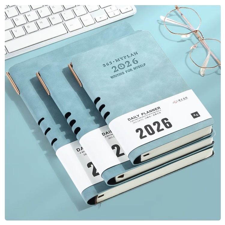 申士D18 2026年B5全年日程笔记本